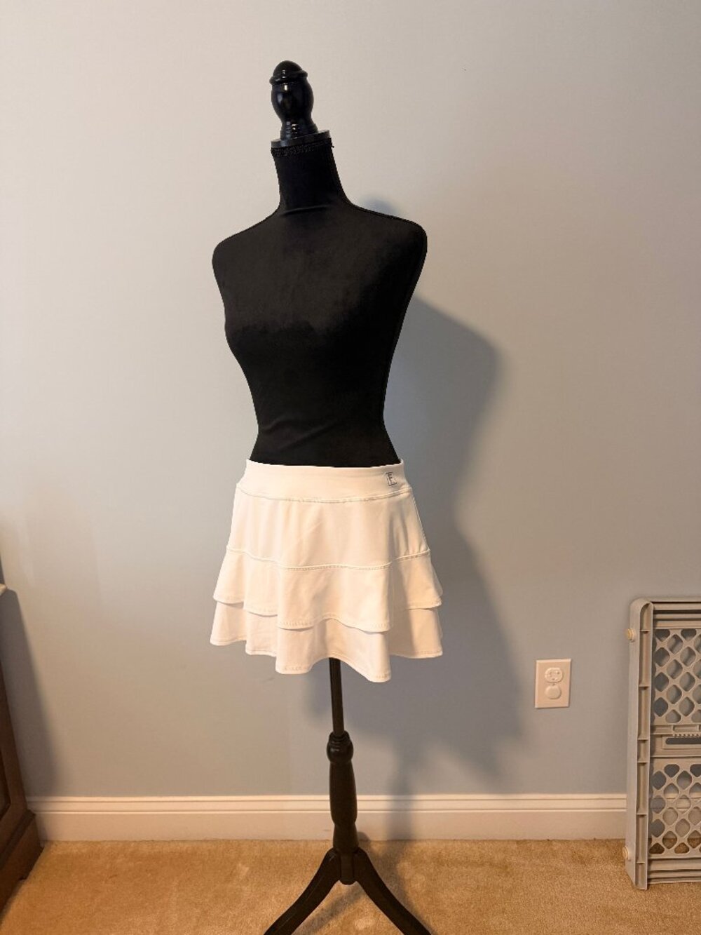 Fila Active/Tennis Skort (White)- L
